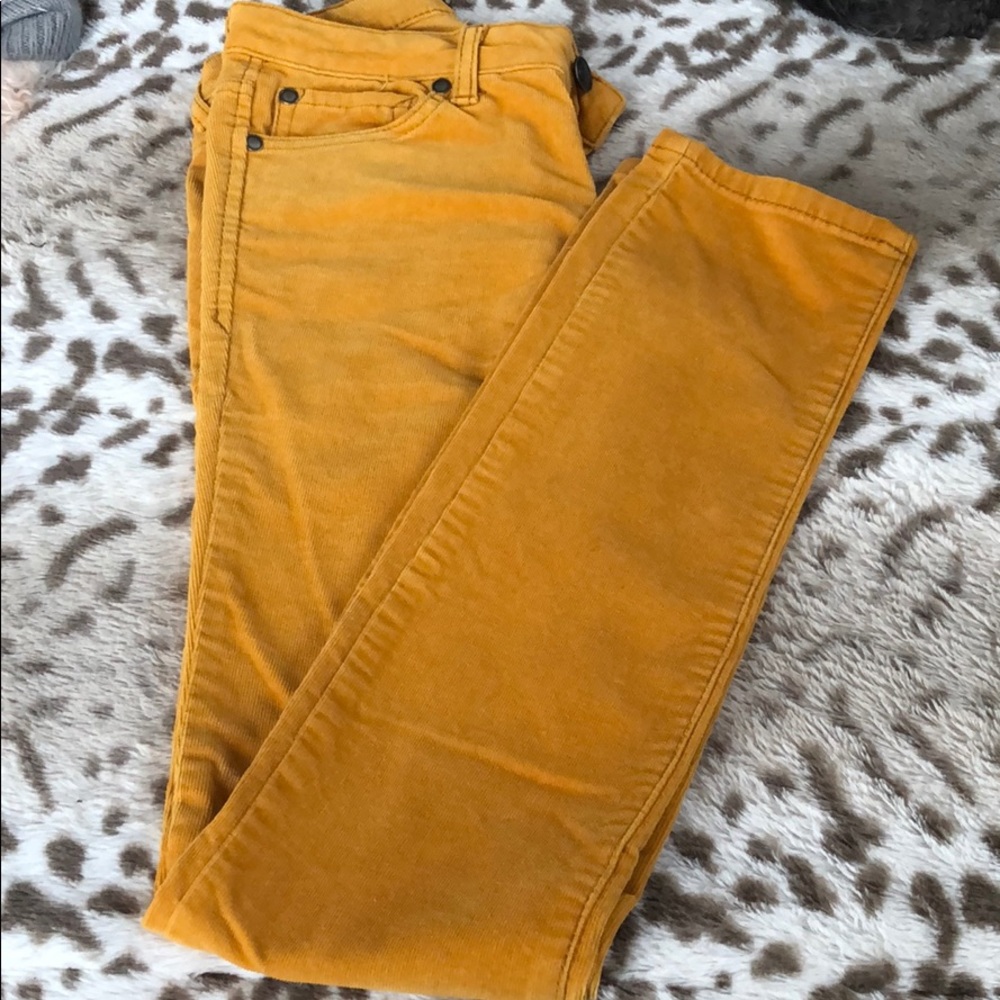Gold pants